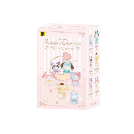 Top Toy Sanrio Play with Kitten Plush Pendant (Single Box)