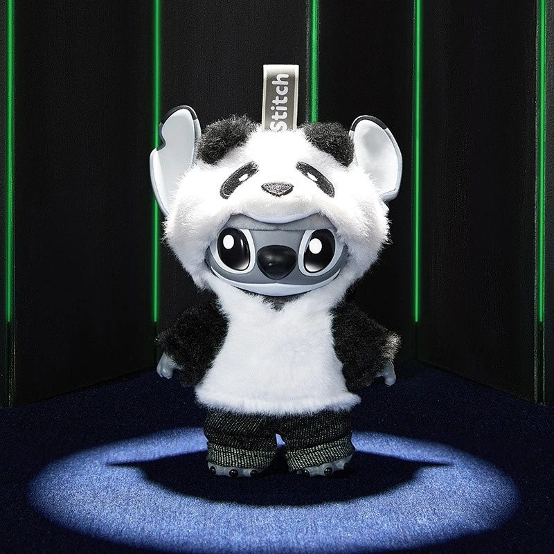 Disney Stitch Panda Plush Pendant - Limited Edition